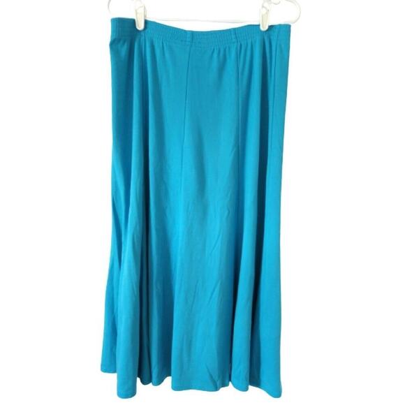 Adolfo sport maxi blue bell Women Skirt size M - Picture 1 of 3